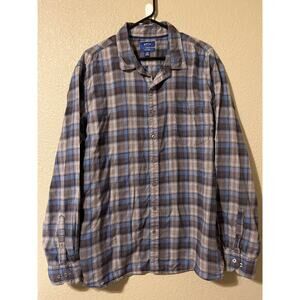 APT 9 men’s flannel button in front shirt, size XXL